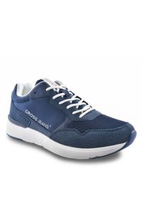 Sneakersy Cross Jeans. Kolor: niebieski #1