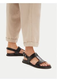 U.S. Polo Assn. Sandały EO-ADELI002W/6L1 Czarny. Kolor: czarny. Materiał: skóra #9