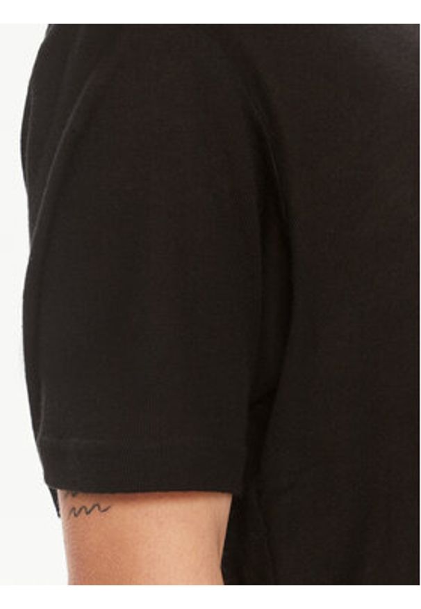 Day Birger et Mikkelsen - DAY BIRGER ÉT MIKKELSEN T-Shirt Parry 100422 Czarny Relaxed Fit. Kolor: czarny. Materiał: bawełna, wełna