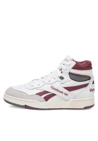 Reebok Sneakersy BB 4000 II Mid 100033844 W Biały. Kolor: biały. Materiał: skóra #3