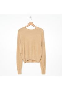 House - Puszysty sweter - Beżowy. Kolekcja: plus size. Kolor: beżowy #1