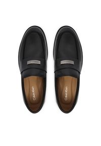 Calvin Klein Półbuty Ess Rubber Loafer Hw Plaq Va Lth HM0HM02177 Czarny. Kolor: czarny. Materiał: skóra #2