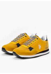 U.S. Polo Assn - Sneakersy męskie U.S. POLO BALTY003M/3TY1 YEL. Okazja: na co dzień, do pracy, na spacer. Kolor: żółty. Sport: turystyka piesza #4
