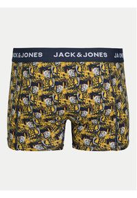 Jack & Jones - Jack&Jones Komplet 3 par bokserek 12259093 Granatowy. Kolor: niebieski. Materiał: bawełna #10