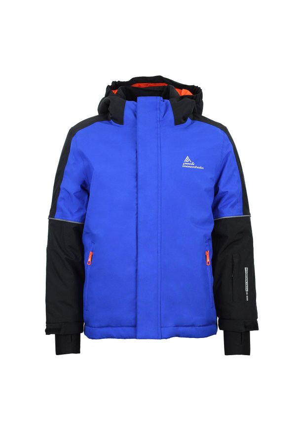 PEAK MOUNTAIN - Dziecięca kurtka narciarska Peak Mountain Etiopie. Kolor: niebieski. Sezon: zima. Sport: narciarstwo