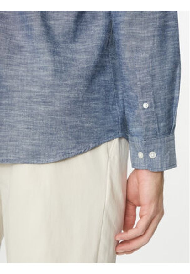 Jack & Jones - Jack&Jones Koszula Summer 12274599 Niebieski Regular Fit. Kolor: niebieski. Materiał: bawełna
