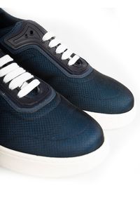 Baldinini Sneakersy "Vectra" | UE0407P00VECT | Sne U Vectra | Mężczyzna | Niebieski. Kolor: niebieski. Materiał: materiał, skóra