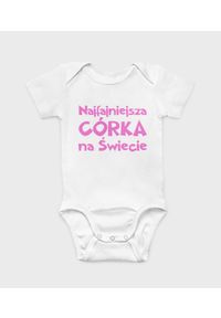 MegaKoszulki - Body dziecięce Najfajniejsza córka na świecie. Materiał: bawełna #1