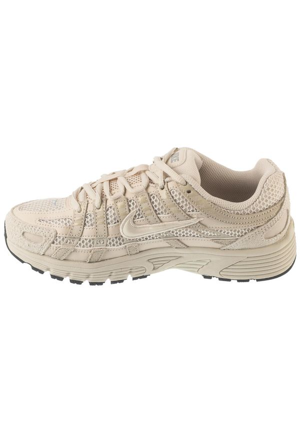 Nike - Buty sportowe Sneakersy męskie, P-6000 SE. Kolor: beżowy. Sport: turystyka piesza