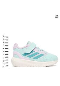 Adidas - adidas Sneakersy Runfalcon 5 JP9408 Zielony. Kolor: zielony. Materiał: materiał #7