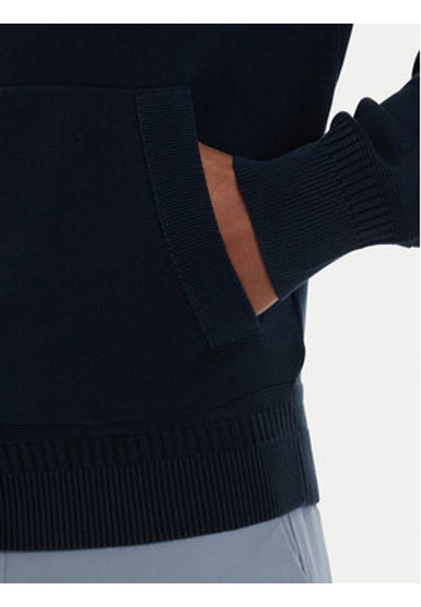 Aeronautica Militare Kurtka przejściowa 261AM1387UL00933 Granatowy Regular Fit. Kolor: niebieski. Materiał: bawełna