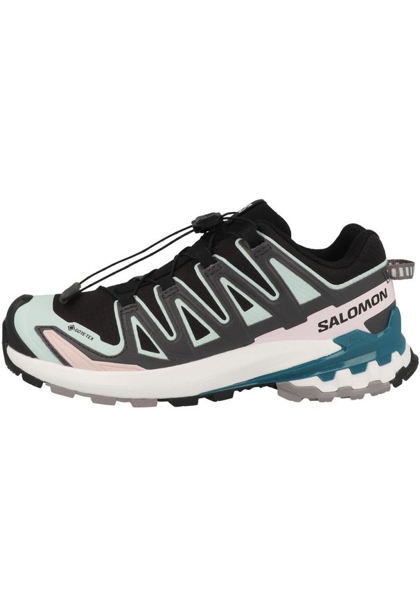 salomon - Buty do chodzenia damskie Salomon Xa Pro 3d V9 Gtx W. Zapięcie: sznurówki. Kolor: czarny. Materiał: guma, syntetyk, materiał. Szerokość cholewki: normalna. Sport: turystyka piesza