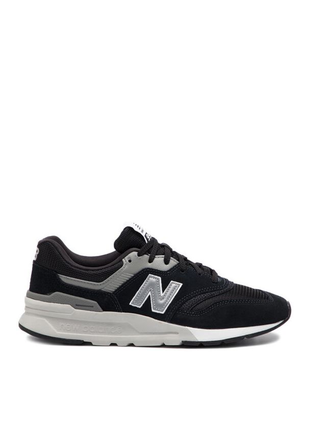 New Balance Sneakersy CM997HCC Czarny. Kolor: czarny. Materiał: zamsz, skóra