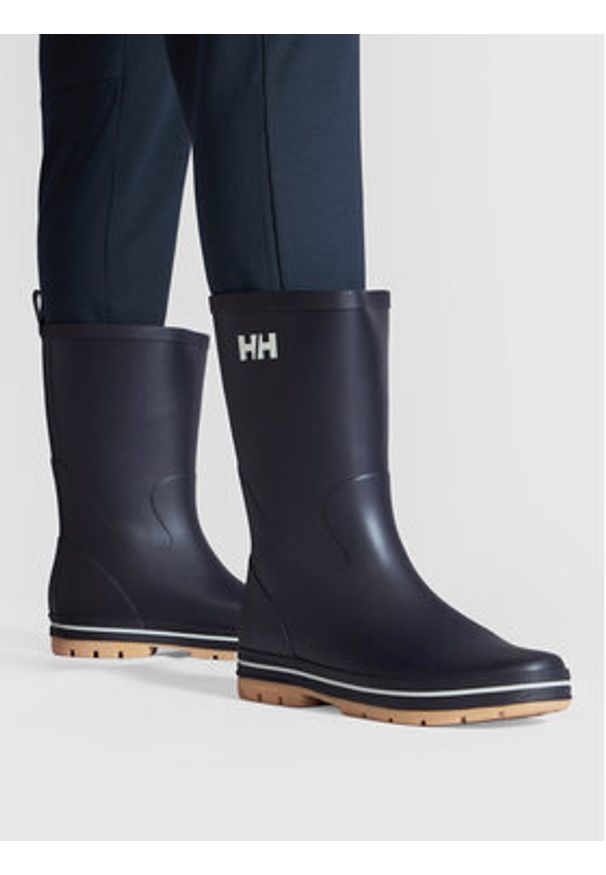 Helly Hansen Kalosze Midsund 3 11662 Granatowy. Kolor: niebieski. Materiał: syntetyk