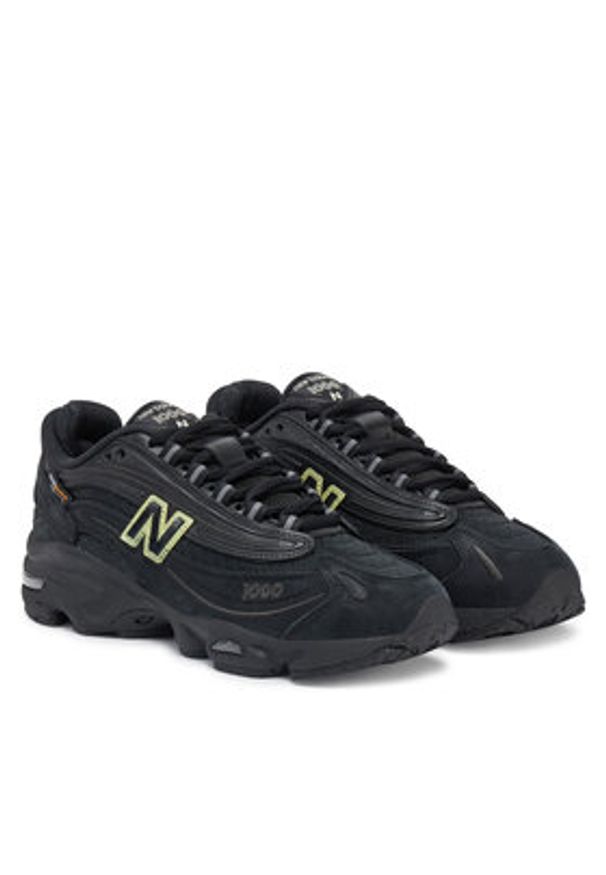 New Balance Sneakersy M1000BBV Czarny. Kolor: czarny. Materiał: skóra