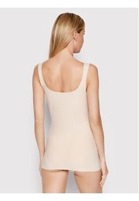 Triumph Podkoszulek Smart Micro 10211587 Beżowy Slim Fit. Kolor: beżowy. Materiał: syntetyk #3