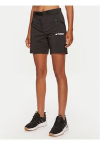 Adidas - adidas Szorty sportowe Terrex Xperior IP4832 Czarny Regular Fit. Kolor: czarny. Materiał: syntetyk #1