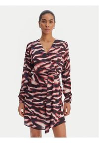 Morgan Sukienka codzienna 261-RISYL.F Kolorowy Regular Fit. Okazja: na co dzień. Materiał: syntetyk. Wzór: kolorowy. Typ sukienki: proste. Styl: casual #1