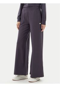 EA7 Emporio Armani Spodnie dresowe 7W000083 AF13135 U8115 Szary Wide Leg. Kolor: szary. Materiał: bawełna