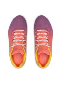 skechers - Skechers Sneakersy Uno Color Waves 155628/PKMT Kolorowy. Materiał: skóra. Wzór: kolorowy