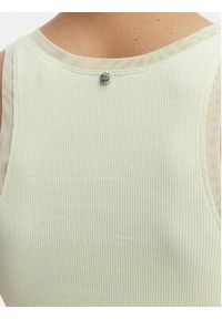 BOSS Top C_Eplie 50553479 Zielony Slim Fit. Kolor: zielony. Materiał: bawełna #5