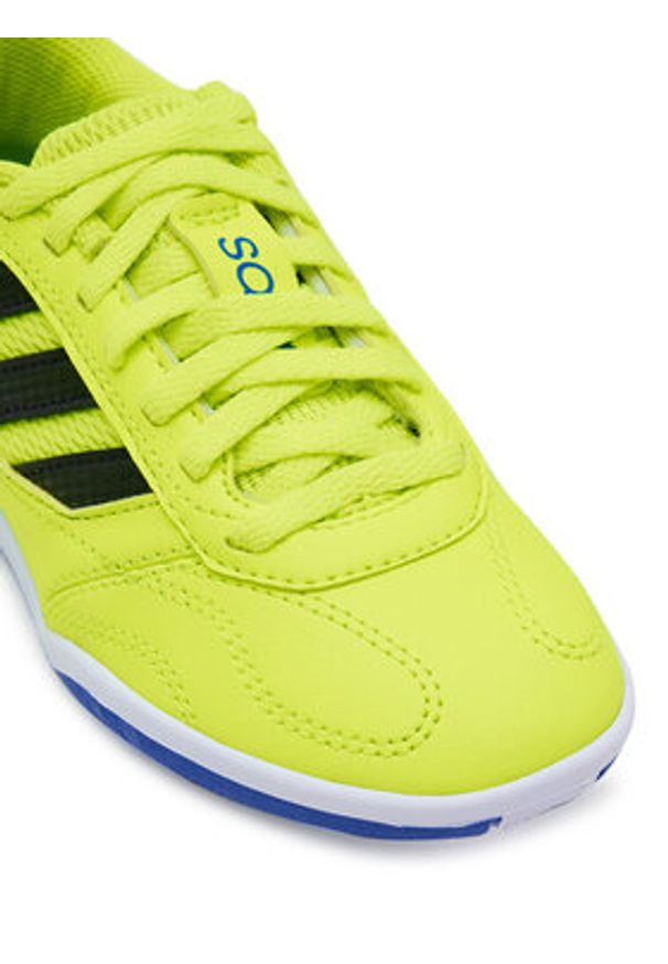 Adidas - adidas Buty do piłki nożnej Super Sala Competition III Indoor JP5273 Zielony. Kolor: zielony. Materiał: materiał