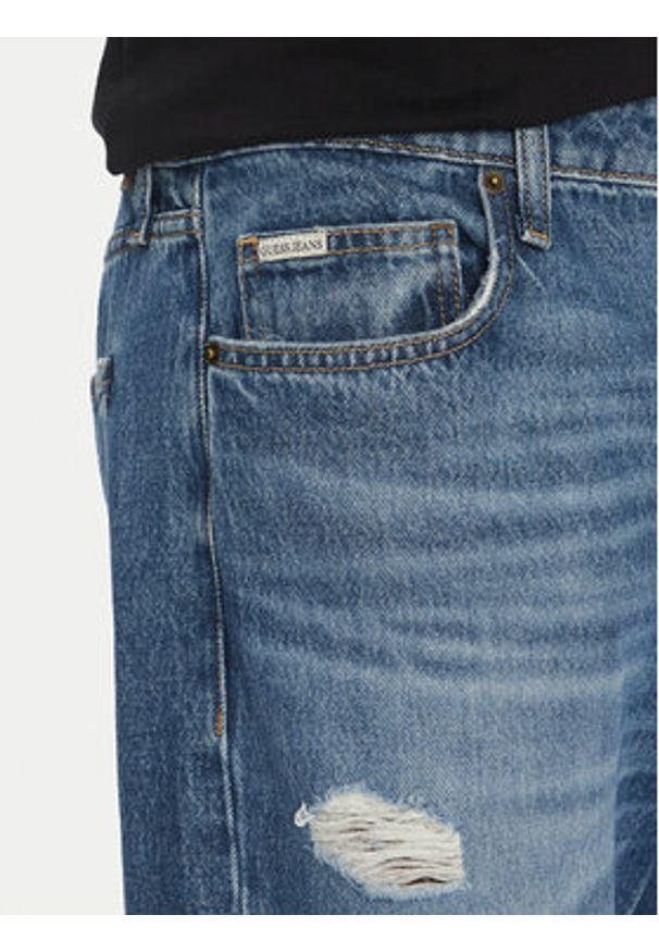 Guess Jeans Jeansy M5YA1C D5R25 Niebieski Regular Fit. Kolor: niebieski