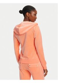 Juicy Couture Bluza Robertson JCAP176 Pomarańczowy Slim Fit. Kolor: pomarańczowy. Materiał: syntetyk #4
