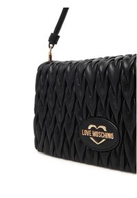 Love Moschino - LOVE MOSCHINO Torebka JC4013PP1NLH0000 Czarny. Kolor: czarny. Materiał: skórzane #3