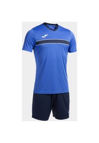 Zestaw Sportowy Joma Victory Royal 3XS - Wysoki Komfort i Ekologiczność. Kolor: niebieski. Materiał: dresówka. Sport: piłka nożna