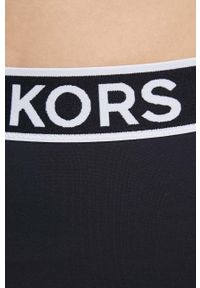 MICHAEL Michael Kors figi kąpielowe kolor czarny. Kolor: czarny. Materiał: materiał #3