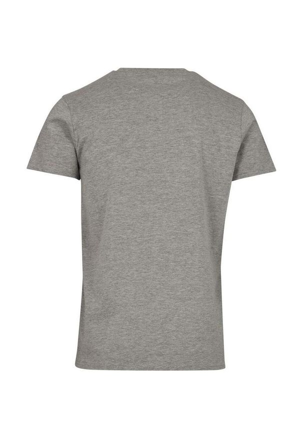 BUILD YOUR BRAND - Męska Koszulka Merch Heather. Kolor: szary