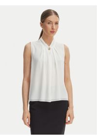 Rinascimento Bluzka CFC0127646003 Biały Regular Fit. Kolor: biały. Materiał: syntetyk #1