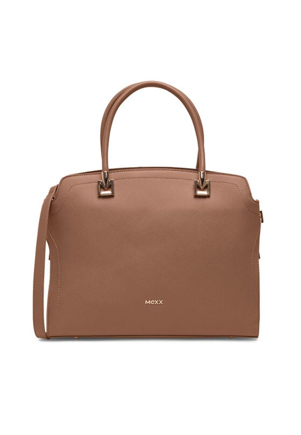 MEXX Torebka MEXX-E-013-05 Beżowy. Kolor: beżowy. Materiał: skórzane