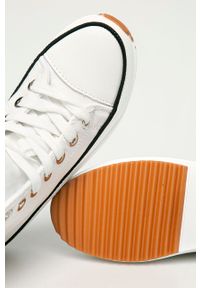 Answear Lab - Trampki. Nosek buta: okrągły. Zapięcie: sznurówki. Kolor: biały. Materiał: guma. Szerokość cholewki: normalna. Obcas: na platformie. Styl: wakacyjny #3