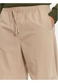 Jack & Jones - Jack&Jones Spodnie materiałowe Parachute 12260931 Beżowy Loose Fit. Kolor: beżowy. Materiał: bawełna #7