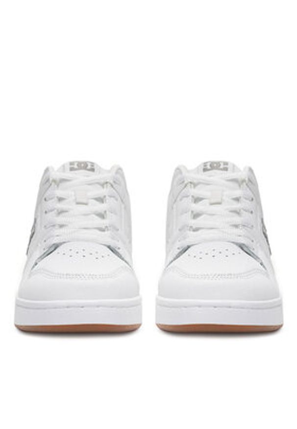 DC Shoes Sneakersy MANTECA 4 ADYS100765-HBW Biały. Kolor: biały. Materiał: skóra