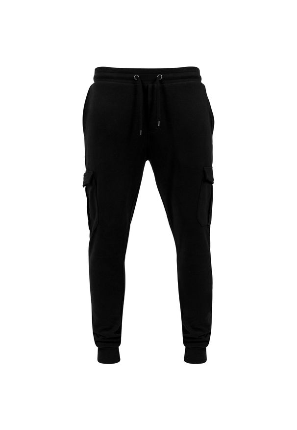 Urban Classics - Spodnie Urban Classic cargo. Kolor: czarny