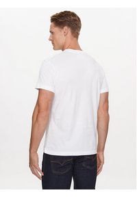 Versace Jeans Couture T-Shirt 75GAHT06 Biały Regular Fit. Kolor: biały. Materiał: bawełna #4