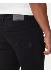 Armani Exchange Jeansy XM000069 AF18809 MC002 Czarny Slim Fit. Kolor: czarny