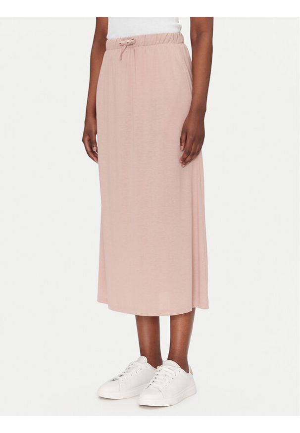 JDY Spódnica maxi Dalila 15317570 Różowy Regular Fit. Kolor: różowy. Materiał: syntetyk