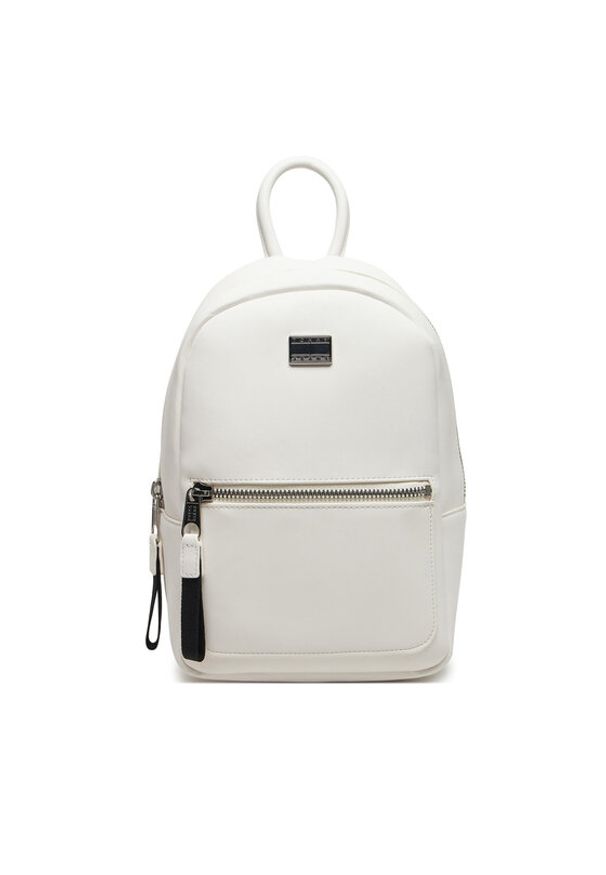 Tommy Jeans Plecak Tjw American Cool Backpack AW0AW17285 Biały. Kolor: biały. Materiał: skóra