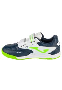 Joma - Buty halowe do piłki nożnej chłopięce, Cancha Jr. 25 CAJS IN. Kolor: niebieski. Sport: piłka nożna #2