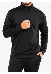 Bluza fitness męska Under Armour Armour Fleece 1/4 Zip. Kolor: czarny. Sport: fitness