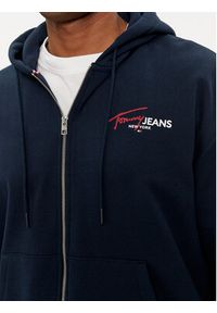 Tommy Jeans Bluza Color Pop Spray DM0DM18631 Granatowy Relaxed Fit. Kolor: niebieski. Materiał: bawełna, syntetyk #3