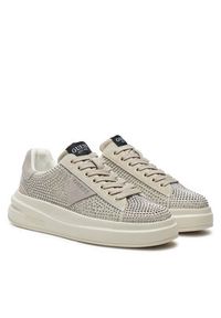 Guess Sneakersy FLPELB SUE12 Beżowy. Kolor: beżowy. Materiał: zamsz, skóra #6
