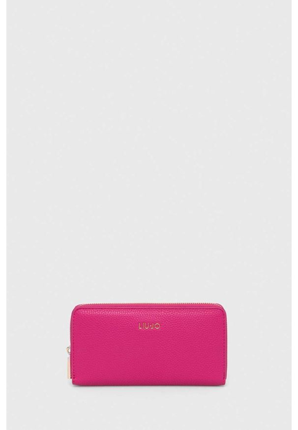 Liu Jo portfel damski kolor różowy. Kolor: różowy