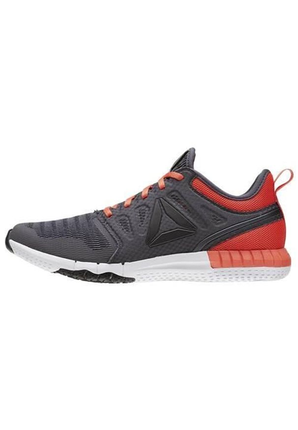 Buty treningowe damskie Reebok Zprint 3D. Kolor: szary. Materiał: materiał, syntetyk, tkanina. Szerokość cholewki: normalna. Sport: fitness