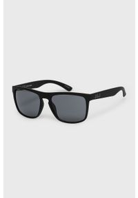 Jack & Jones Okulary przeciwsłoneczne męskie kolor czarny. Kształt: owalne. Kolor: czarny #1