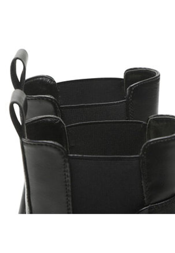 Jenny Fairy Sztyblety WS9186-01 Czarny. Kolor: czarny. Materiał: skóra